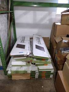 lot 108 image: Entire Pallet of Cap-A-Tread Seamless one-piece stair treads, 47 L x 12 18