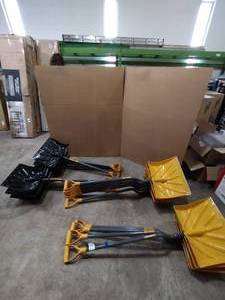 lot 227 image: (19) True Temper 18-inch Ergonomic Snow Shovels, Poly