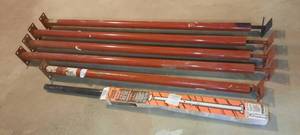 lot 286 image: (6) Adjustable Building Columns and Jack Post