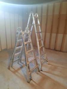 lot 251 image: (2) Step ladders Gorilla MPX22W and Werner 21 foot