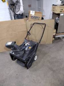lot 97 image: MTD PRO Single-Stage Snow Thrower 4-cycle e-z chute 21 inch
