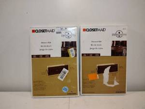 lot 213 image: (2) ClosetMaid Drawer Kits