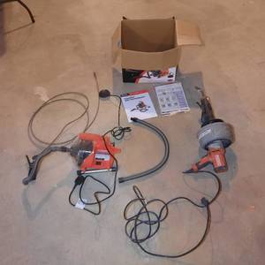 lot 237 image: (2) Ridgid Drain Cleaners