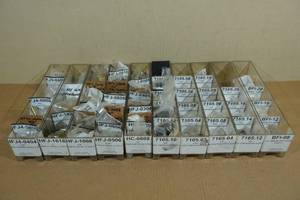 Assorted Hose Fittings in Organizers