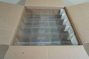 20 Empty Plastic Organizer Trays