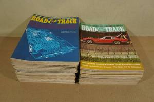 Vintage Road and Track Magazines