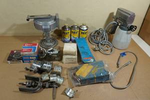 Assorted Automotive Tools and Parts