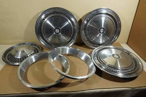 Assorted Hub Caps and Trim Rings