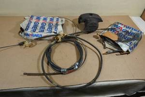 Assorted Brake Parts - Caliper, Cables