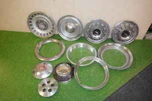 Assorted Hub Caps and Trim Rings