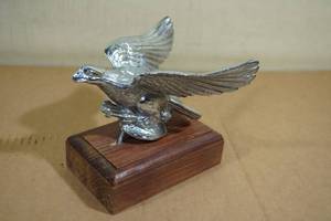 Vintage Chromed Eagle Hood Ornament