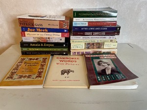 lot 8 image: Lot of 20 Books subject matter Fur Trade, Cherokee, Ojibway, Lakota