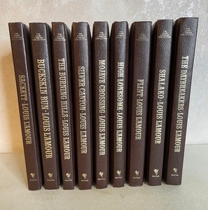 lot 9 image: Lot of 9 Louis LAmour Hardcover Books The Louis LAmour Collection