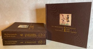 lot 10 image: Lot of 3 Encyclopedia of Trade Goods Books by MFT Hardcover