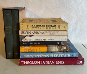 lot 16 image: Lot of Nine Books Native American Subject Matter
