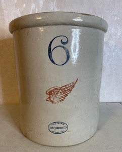 lot 23 image: Redwing 6 Gallon Crock
