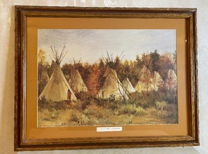 lot 46 image: The Summer Camp by Joseph Henry Sharp