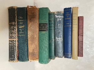 lot 96 image: Vintage Hardcover Book Lot of 9
