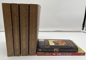lot 137 image: Louis LAmour Book Lot of 5