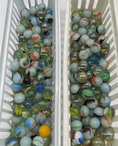 lot 157 image: Vintage Marble Lot 200 marbles