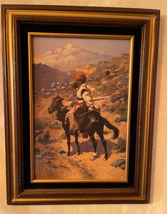 lot 164 image: American Indian Trapper by Frederick Remington