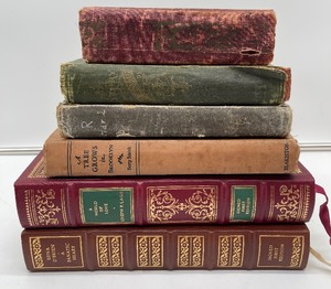 lot 173 image: Lot of Vintage Books includes Uncle Toms Cabin