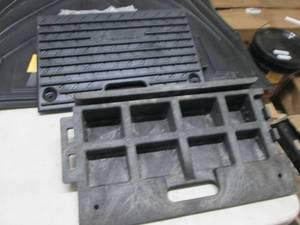 Set of 4Rubber Curb Mats...