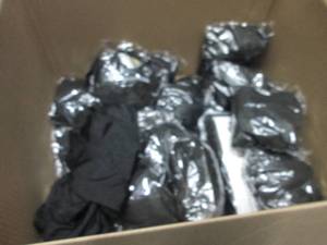 Black Chair Covers...