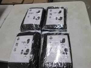 4- 2pc Large Office Chair Covers...