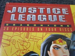 3 Sets DC Justice League DVDs...