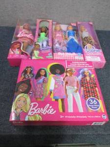 Barbie Doll & Puzzle, Princess & Fa...