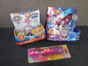 2 Paw Patrol Sets, Troll Microphone...