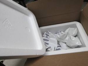 Insulated Mailer with ice packs...