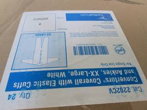 Case of 24 2XL White Coveralls ...