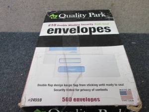 Box of 500 Quality Park #10 Double ...