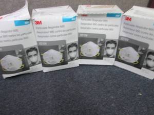 4- 10 pks 3M N95 Particulate Respir...