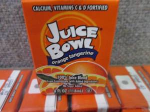 44- 4 oz Juice Bowl Orange Tangerin...