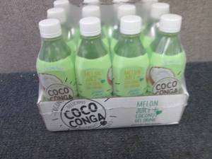 12- 16.9 oz Coco Conga Melon Juice...