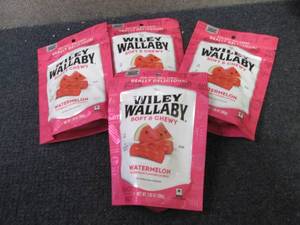 4- 7.05 oz Wiley Wallaby Watermelon...