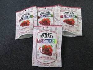 4- 5.5 oz Wiley Wallaby Very Berry ...