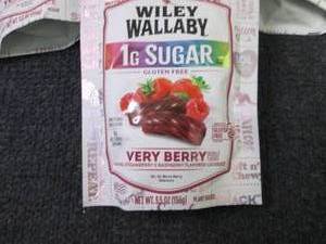 4- 5.5 oz Wiley Wallaby Very Berry ...