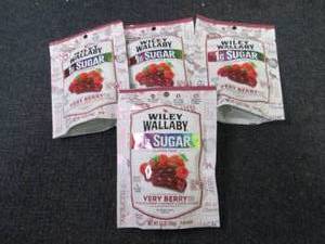 4- 5.5 oz Wiley Wallaby Very Berry ...
