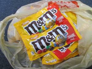 12- 3.27 oz Peanut M&Ms...