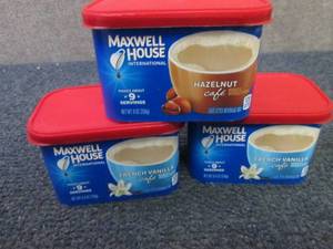 3- 8.4 oz MaxwellHouse Hazelnut Caf...