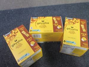 3- 6pks Gevalia Frothy Caramel Macc...
