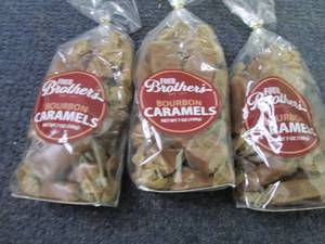 3- 7 oz Four Brothers Boubon Carame...