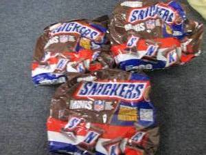 3- 9.7 oz Snickers Minis...