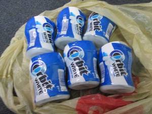 6- 40 ct Orbit White Peppermint Gum...