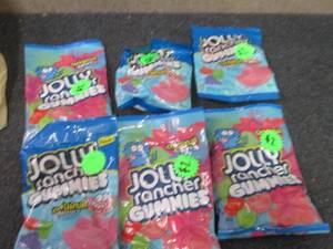 6 Bags Assorted Jolly Ranchers...