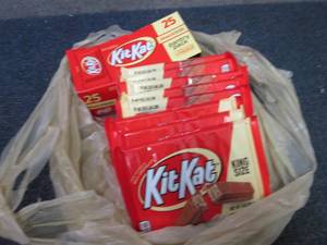 Assorted KitKats...